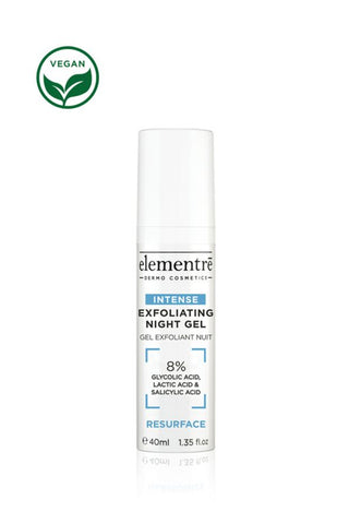 Elementrē Exfoliating Night Gel – kooriv hooldustoode ööseks